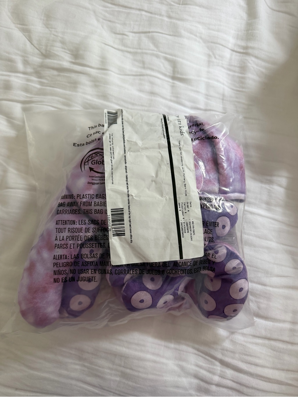 Nwt Pottery Barn Kids Baby Octopus Costume — image 7 of 8